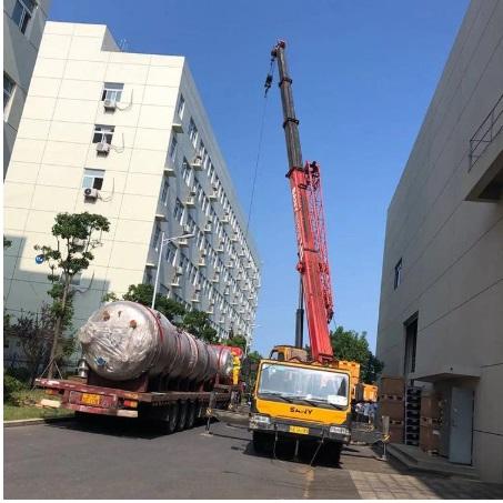 無錫設備搬運公司提醒您大型設備在搬運中必須做好哪些工作？